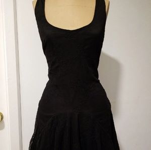 BLACK LACE DRESS